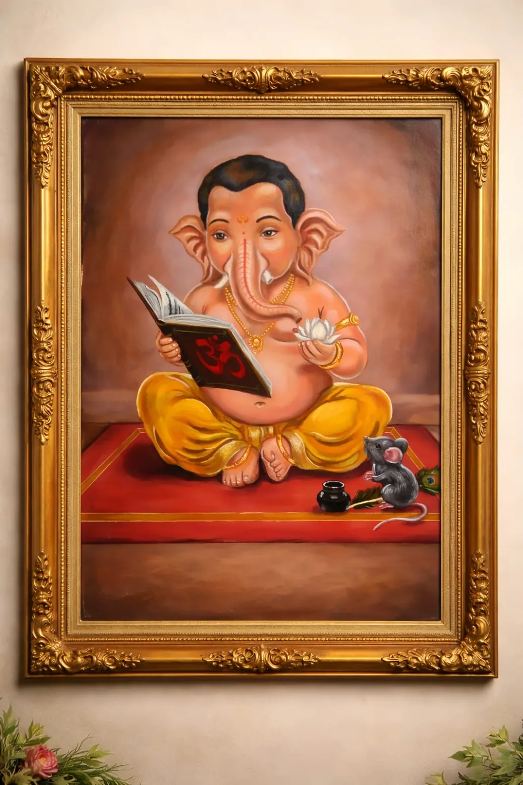 "Bal Ganesha: The Wisdom Seeker"